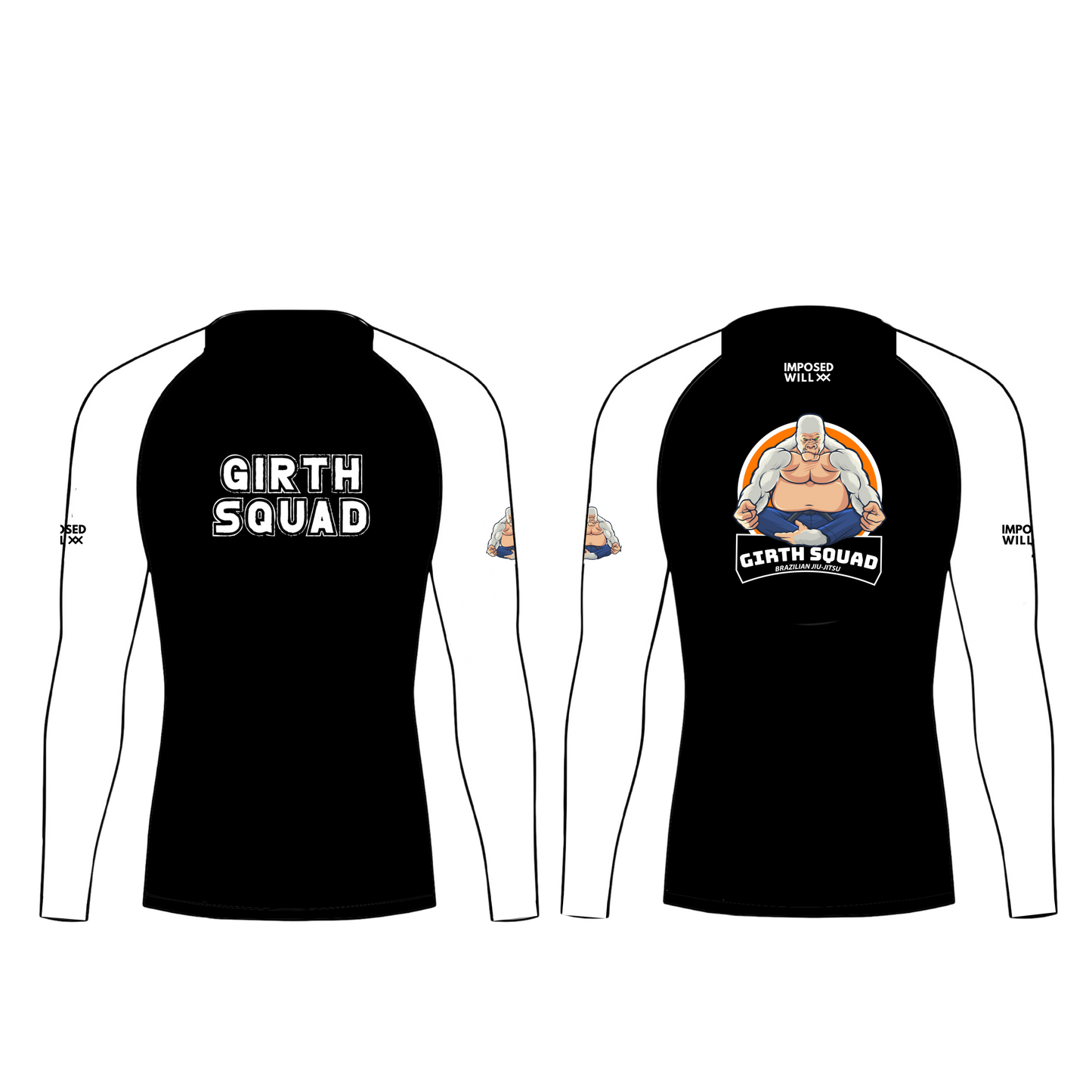 MENS/UNISEX Girth Squad Ranked Rashguard