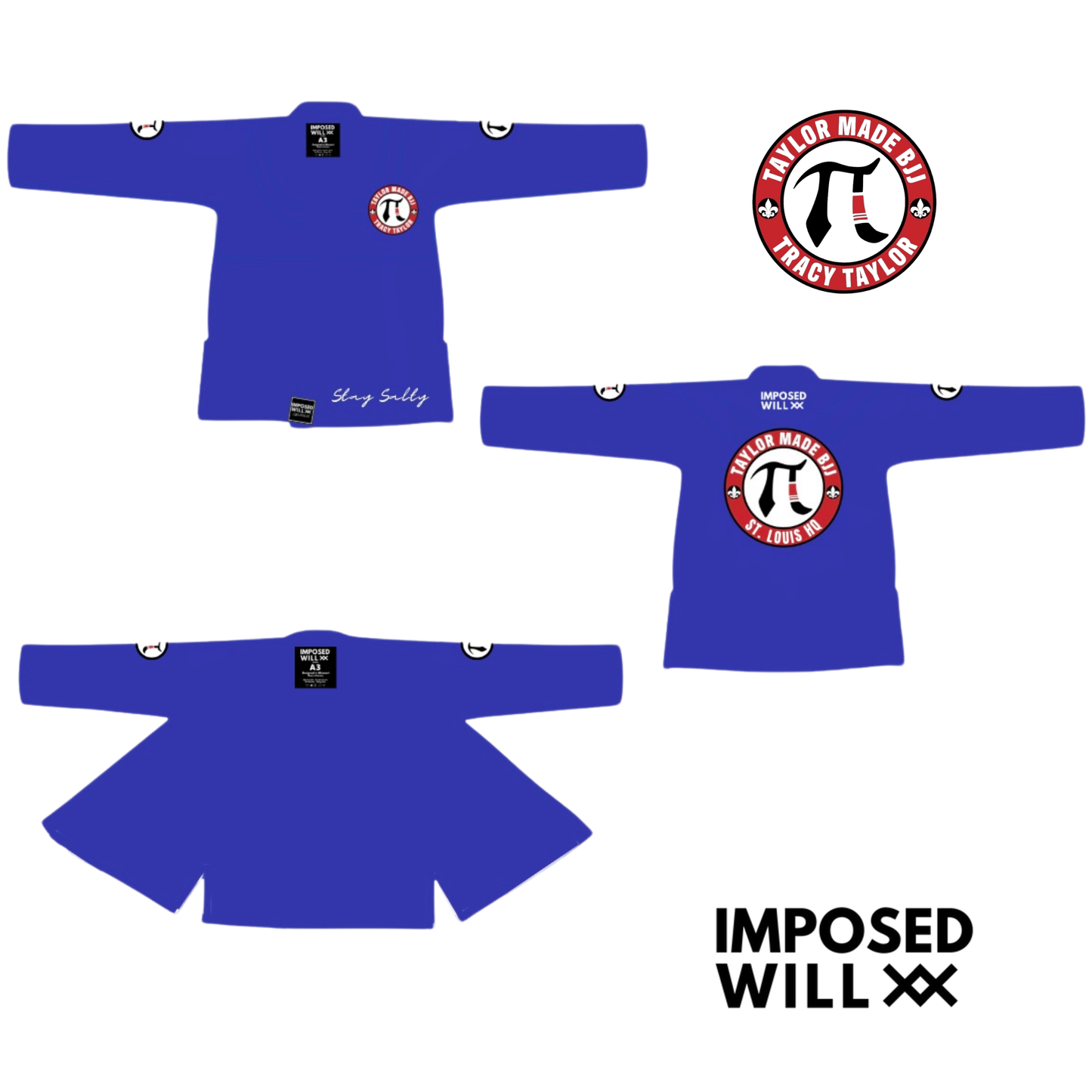 MENS/UNISEX Taylor Made BJJ ST LOUIS Gi TOP ONLY