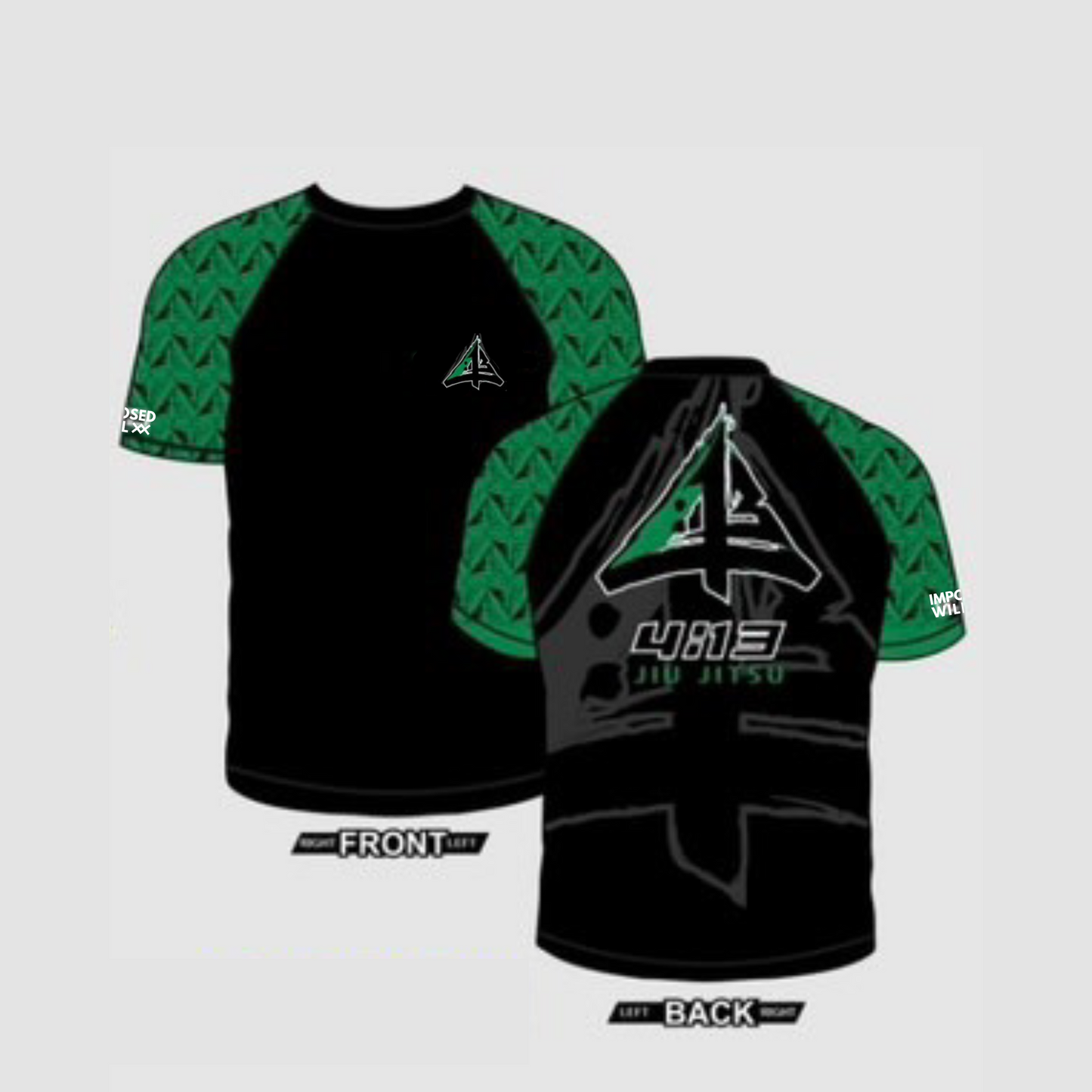 YOUTH 4:13 Jiu Jitsu Ranked Rashguard