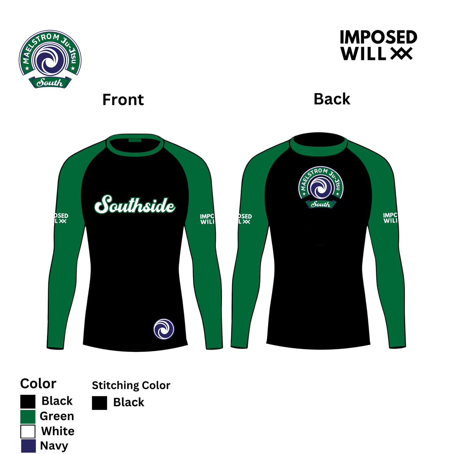 YOUTH Maelstrom South Team Rashguard