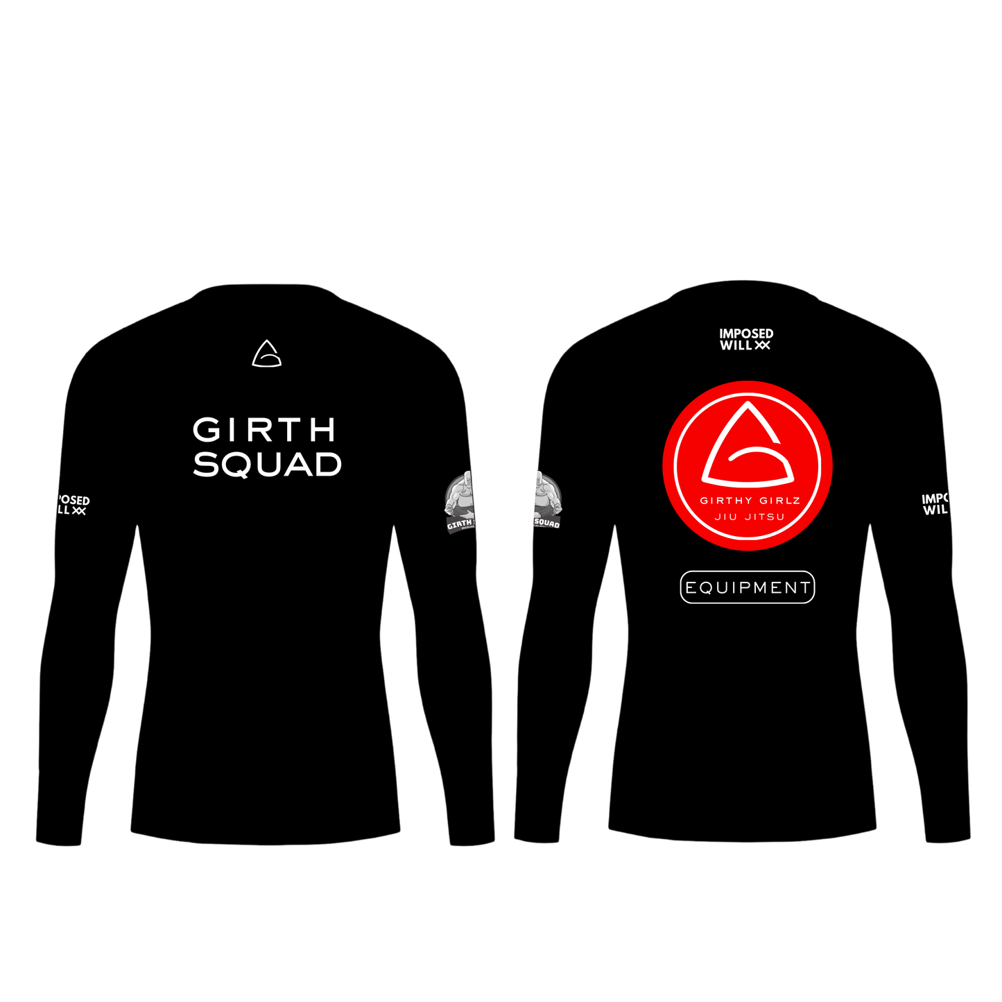 WOMENS GIRTH SQUAD "Girthy Girlz" Rashguard