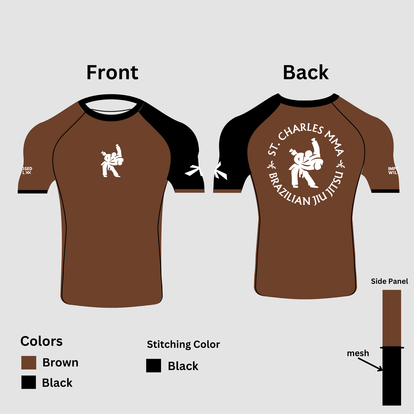 MENS/UNISEX SCMMA Ranked Rashguard