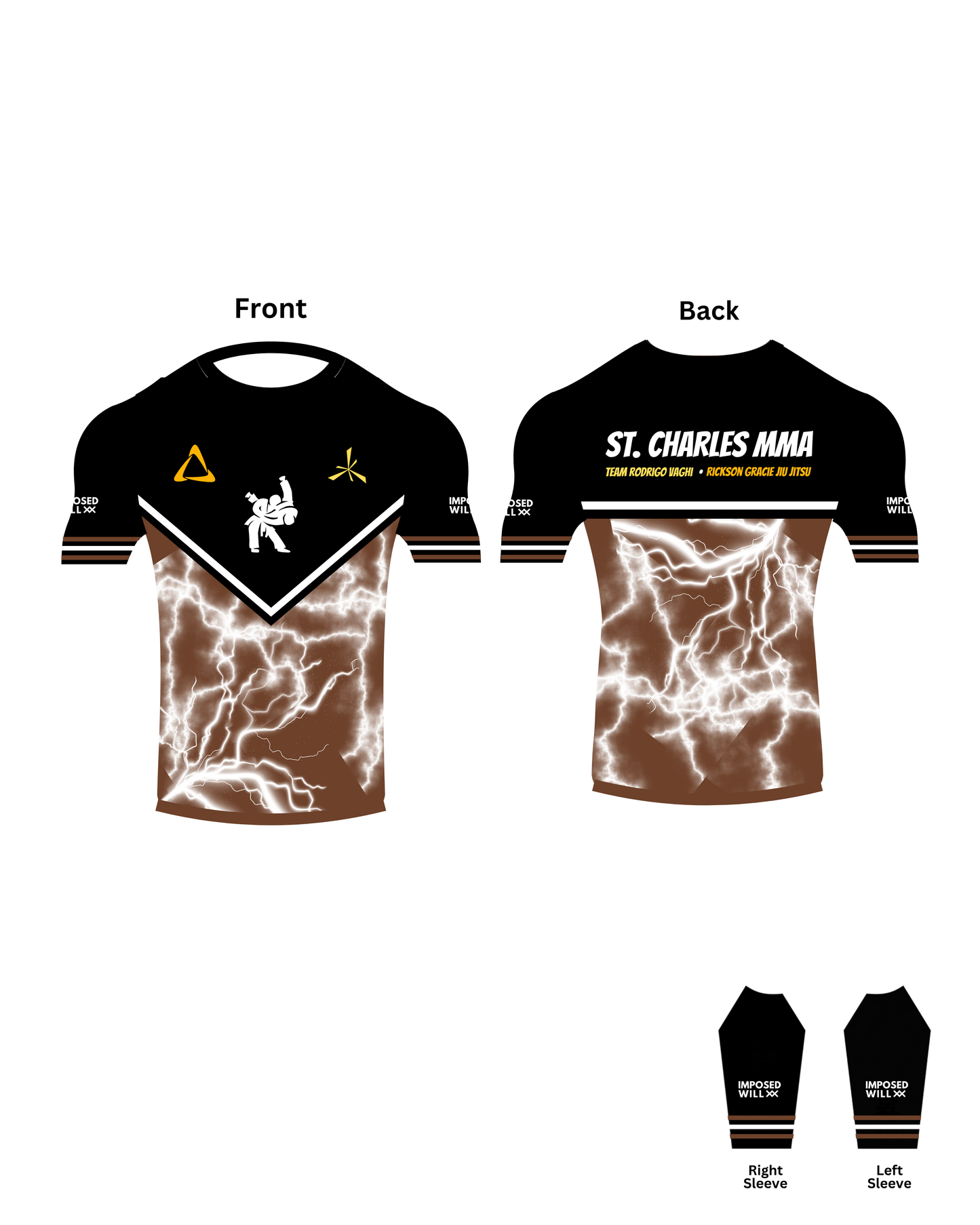 WOMENS SCMMA Electric Ranked Rashguard