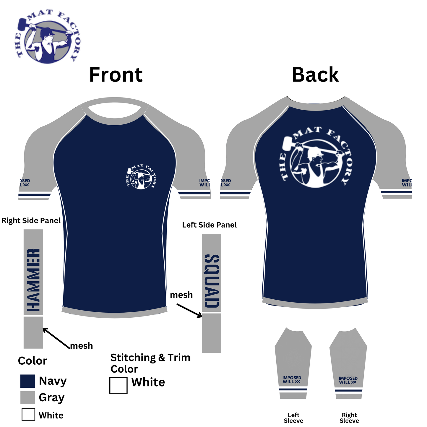 WOMENS Mat Factory Team Rashguard