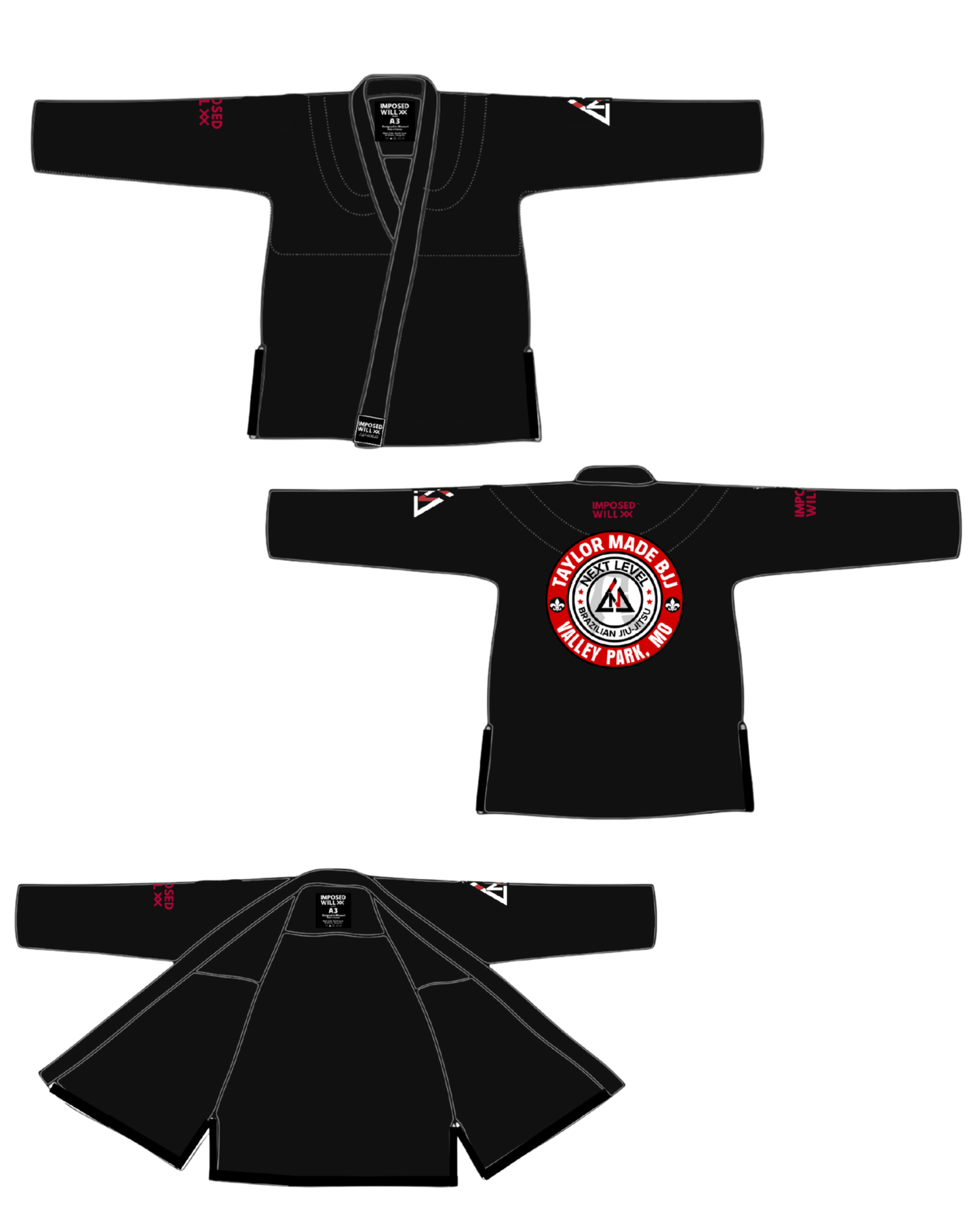 WOMENS Next Level BJJ GI TOP ONLY
