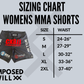 WOMENS War Horse Jiu Jitsu "MMA" Shorts