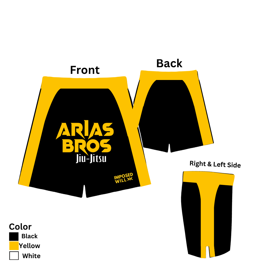 WOMENS Arias Bros Jiu Jitsu Team Alt Shorts