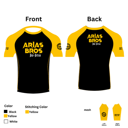 YOUTH Arias Bros Jiu Jitsu Team Rashguard