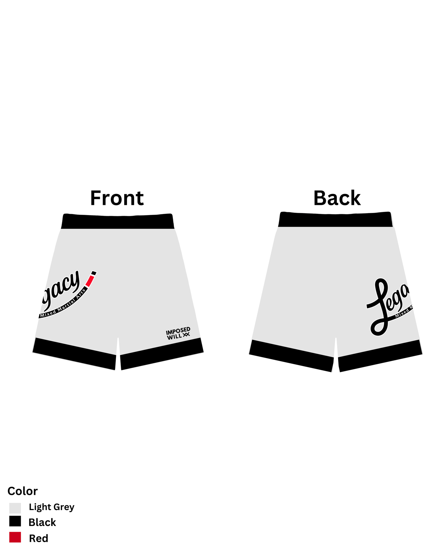 YOUTH Legacy MMA Team Shorts