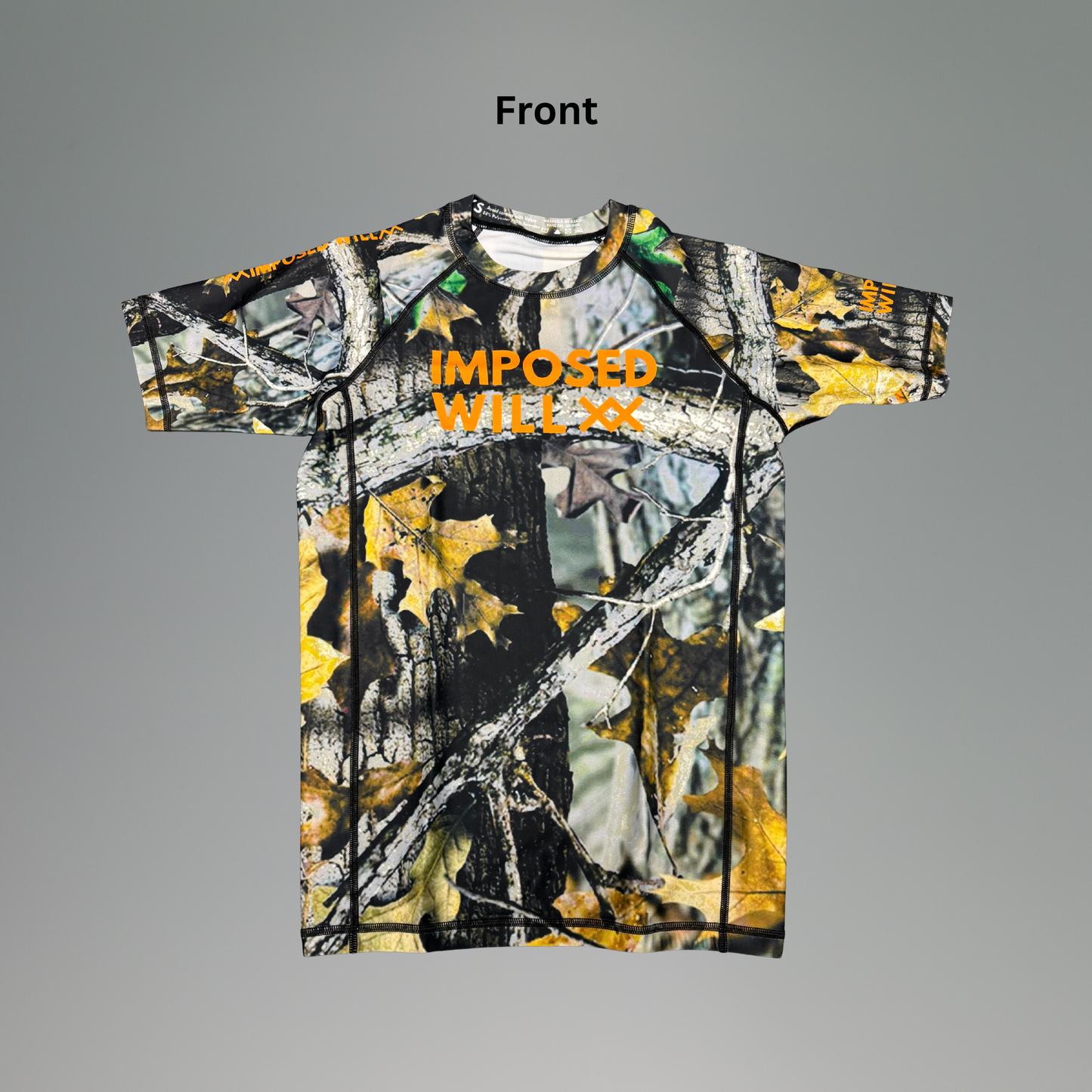 Ultimate Predator Rashguard - Short Sleeve, Woods Camo