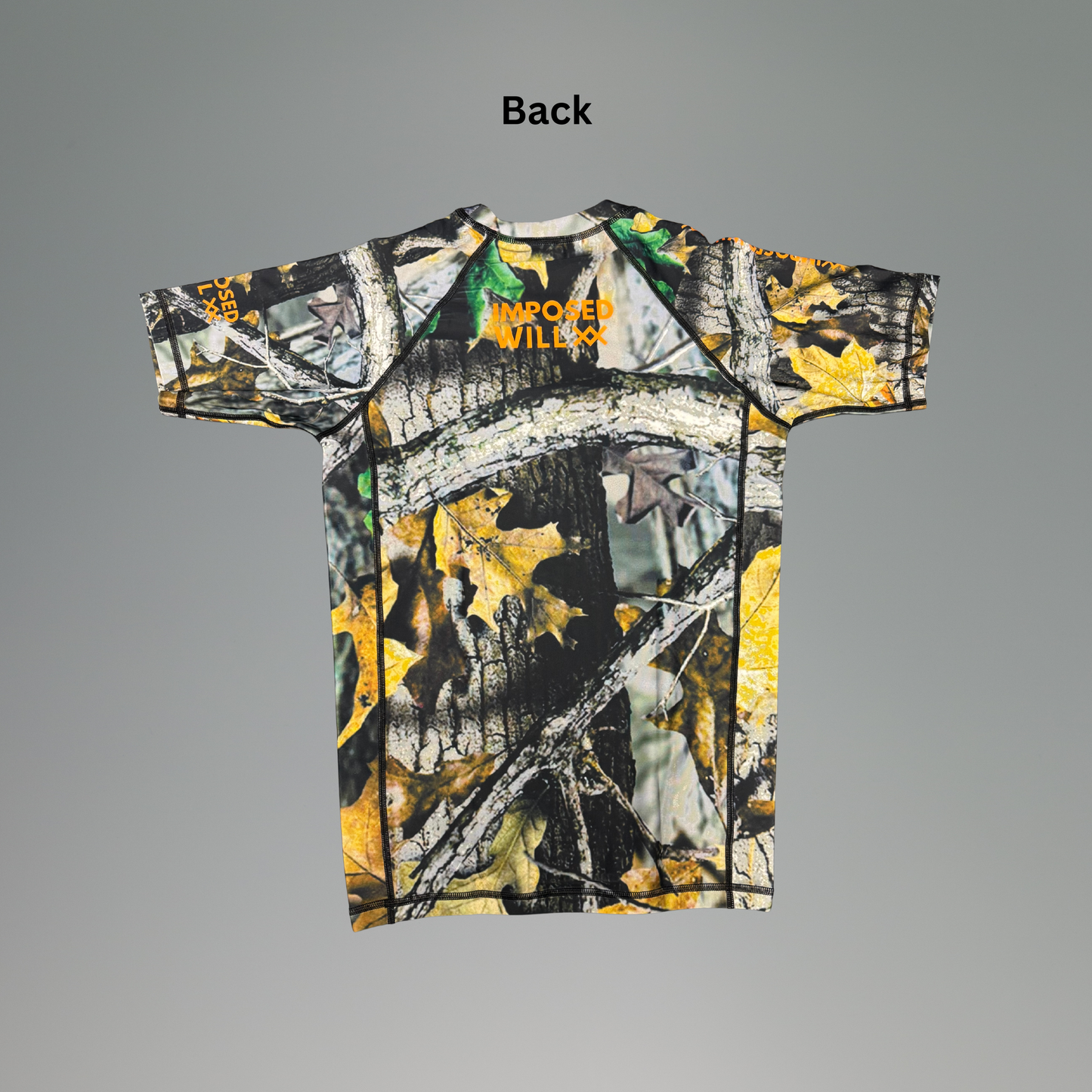 Ultimate Predator Rashguard - Short Sleeve, Woods Camo