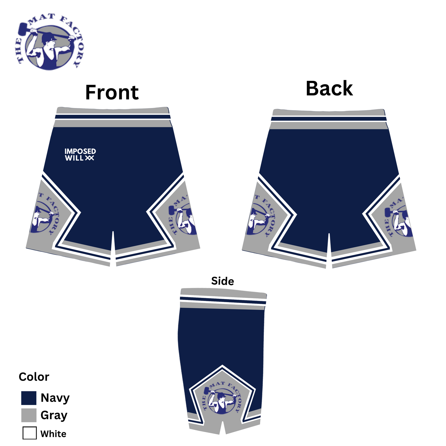 MENS/UNISEX Mat Factory Team Shorts