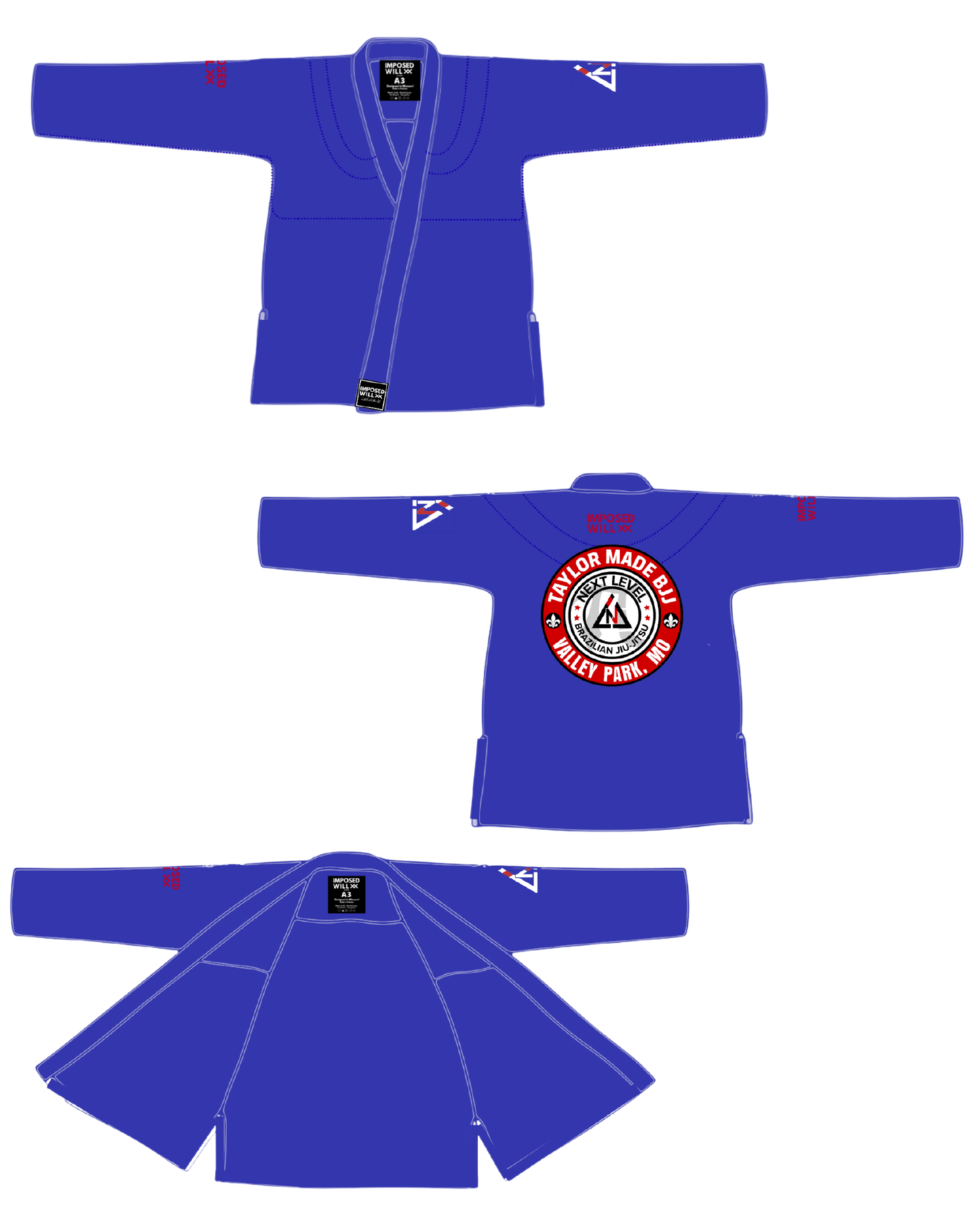 WOMENS Next Level BJJ GI TOP ONLY