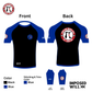 MENS/UNISEX Taylor Made BJJ STL RANKED Rashguard - COMFORT FIT