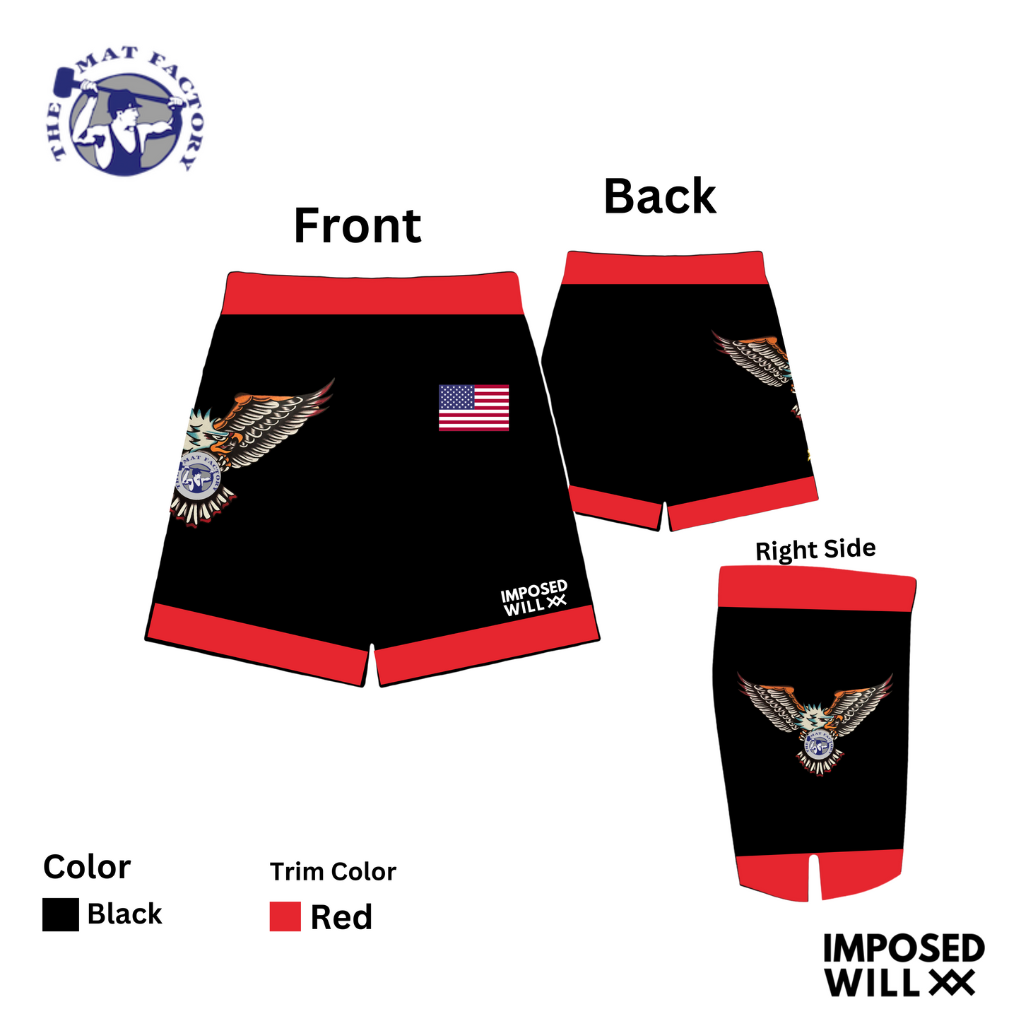 WOMENS Mat Factory "American Freedom" FreeFlo Shorts: Ranked