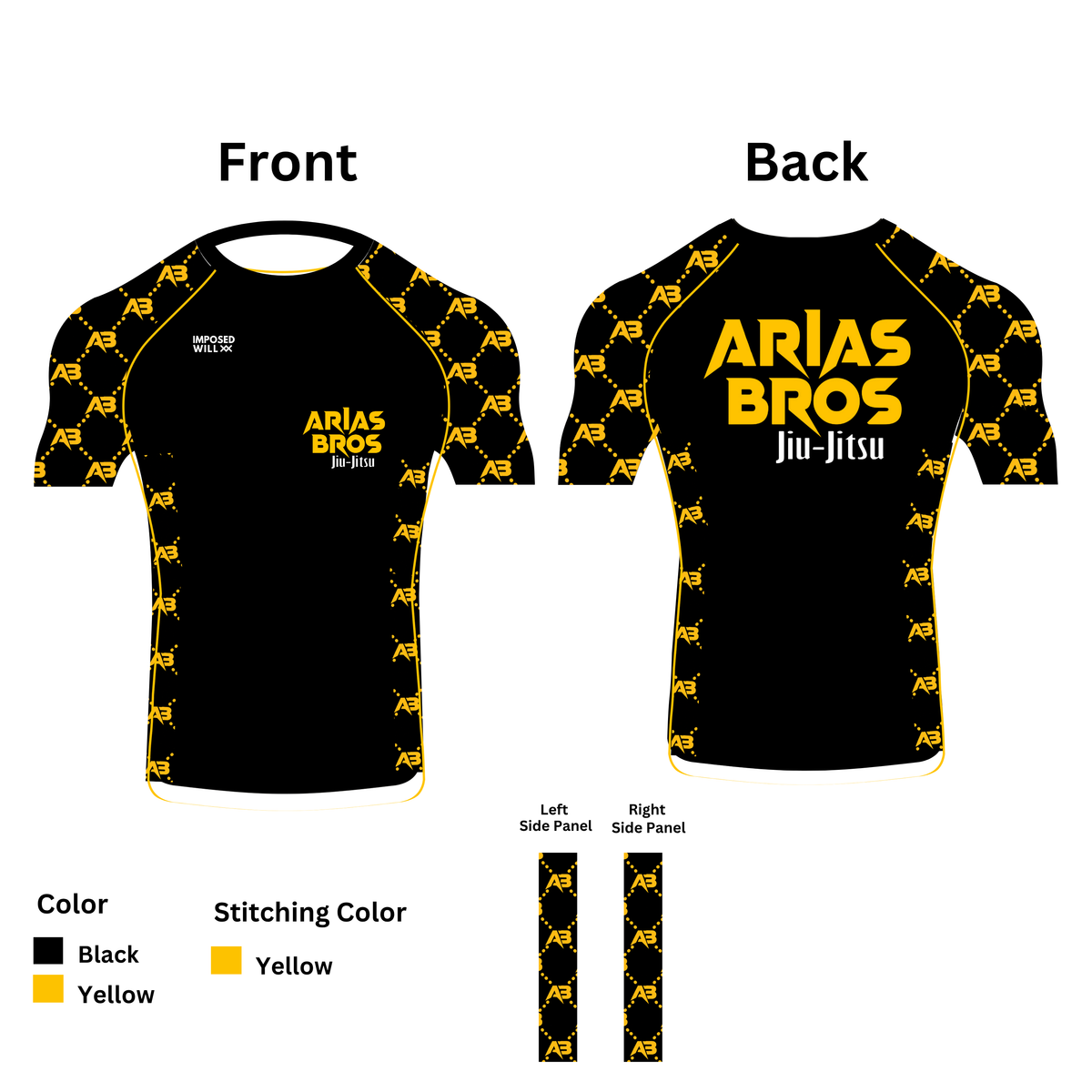 WOMENS Arias Bros Jiu Jitsu Team Rashguard