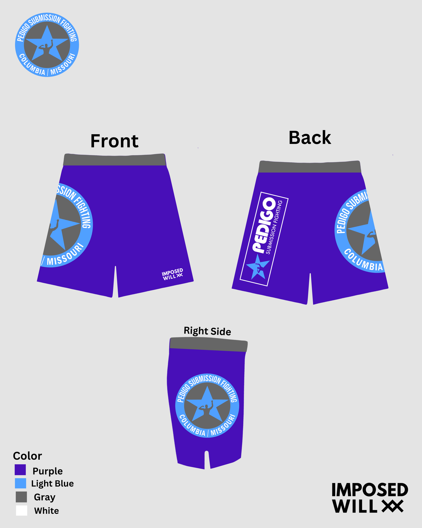 MENS/UNISEX PSF Como Ranked Shorts