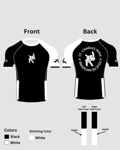 MENS/UNISEX SCMMA Ranked Rashguard