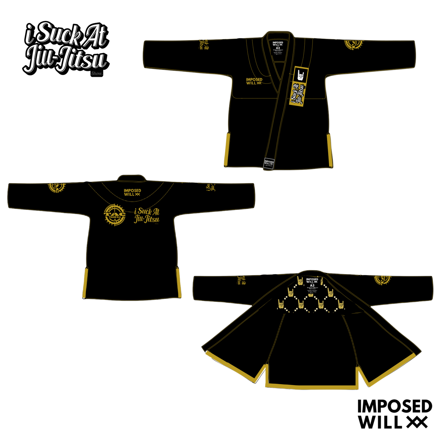 WOMENS ISAJJ Show GI TOP ONLY - TAC Team Exclusive