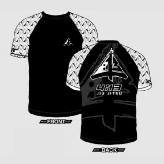 MENS/UNISEX 4:13 Jiu Jitsu Ranked Rashguard