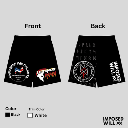 UNISEX Legends MMA RANKED FreeFlo Shorts