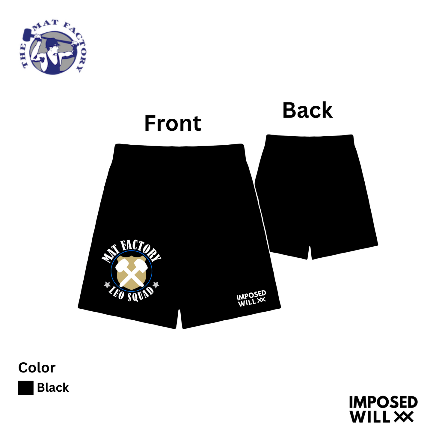 WOMENS Mat Factory LEO SQUAD FreeFlo Shorts