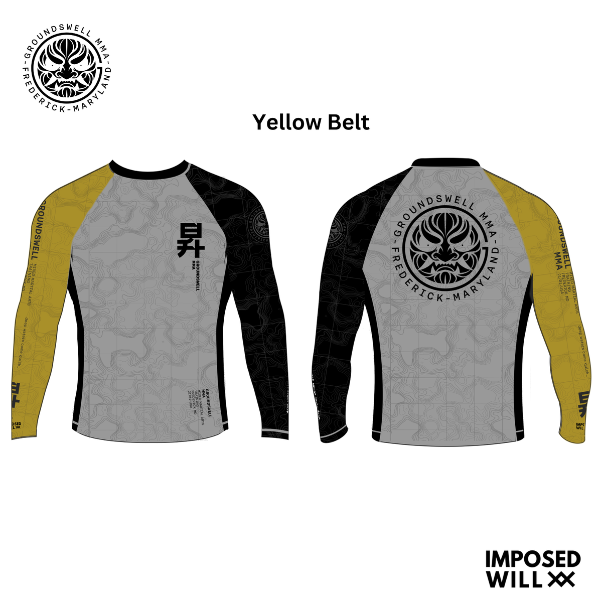 YOUTH Groundswell MMA Ranked Rashguard