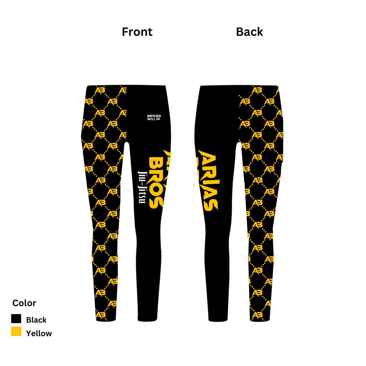 YOUTH Arias Bros Jiu Jitsu Team Spats