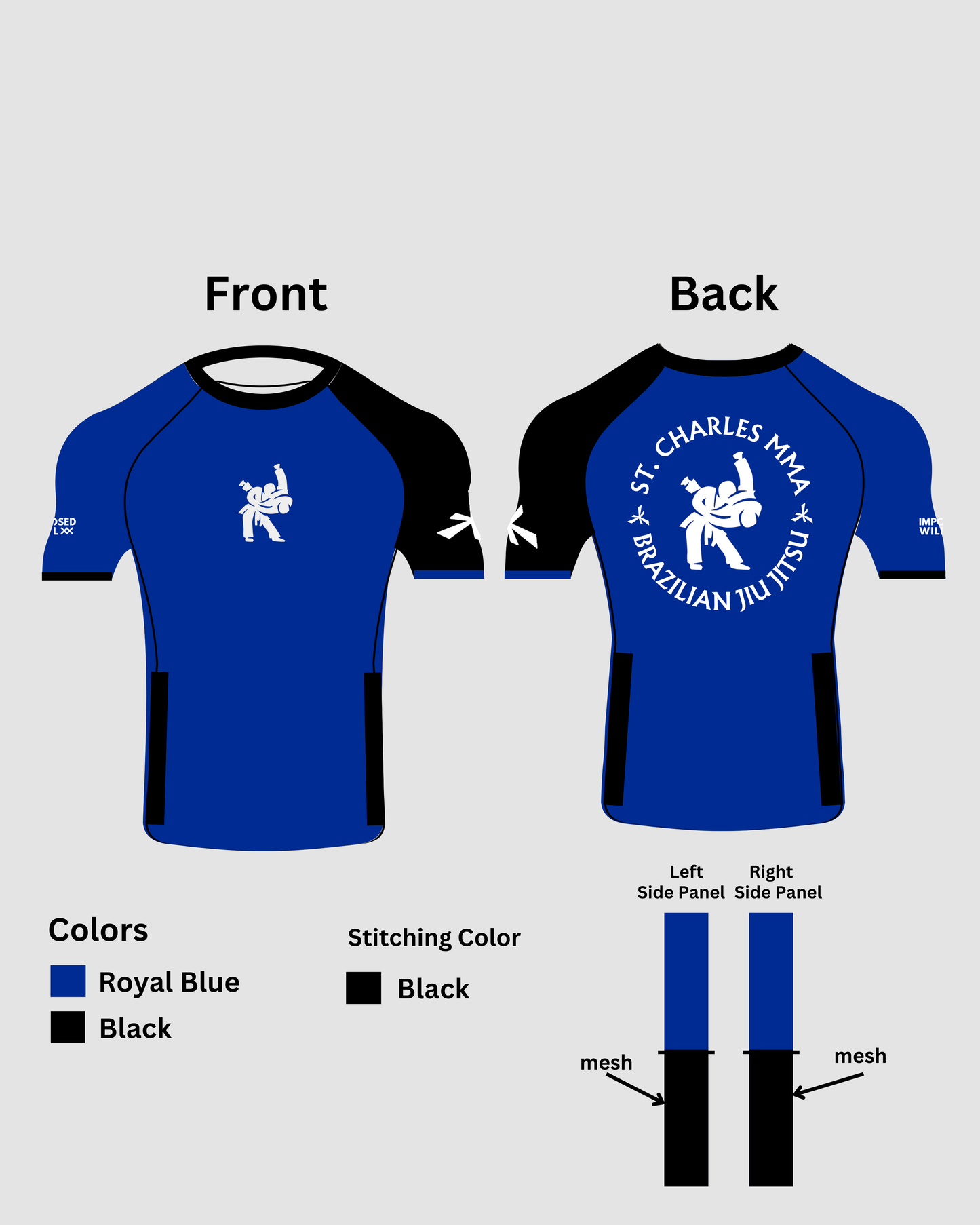 MENS/UNISEX SCMMA Ranked Rashguard