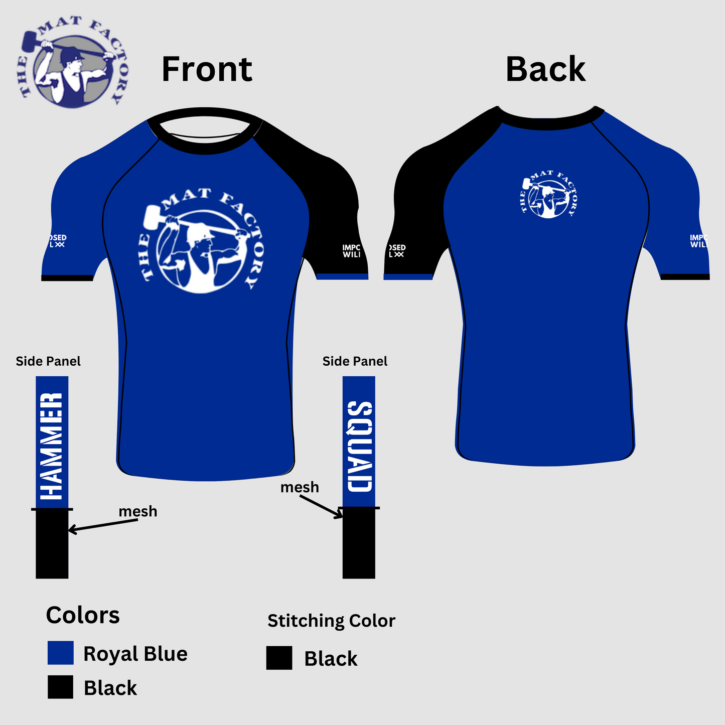 WOMENS Mat Factory Ranked Rashguard