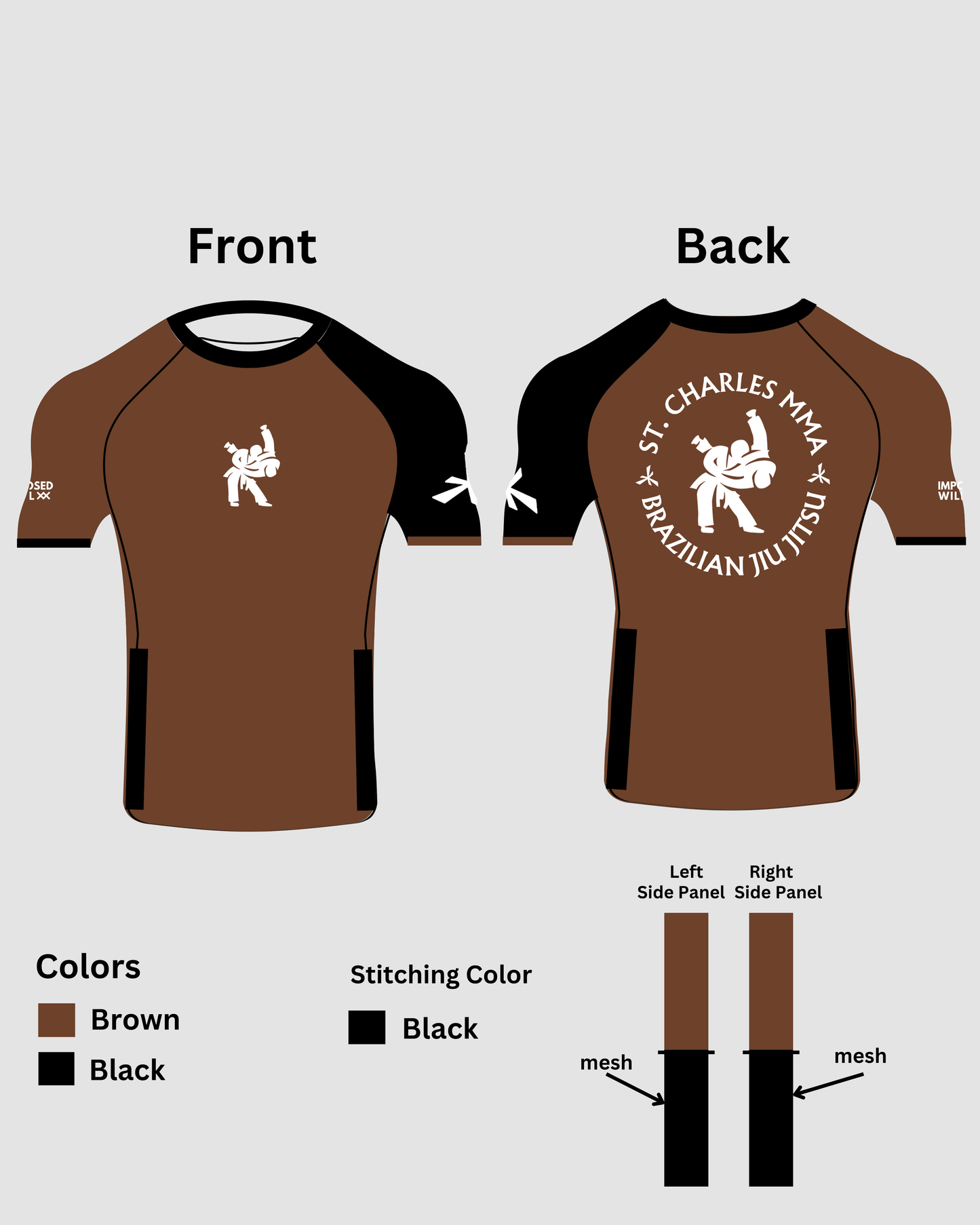 MENS/UNISEX SCMMA Ranked Rashguard