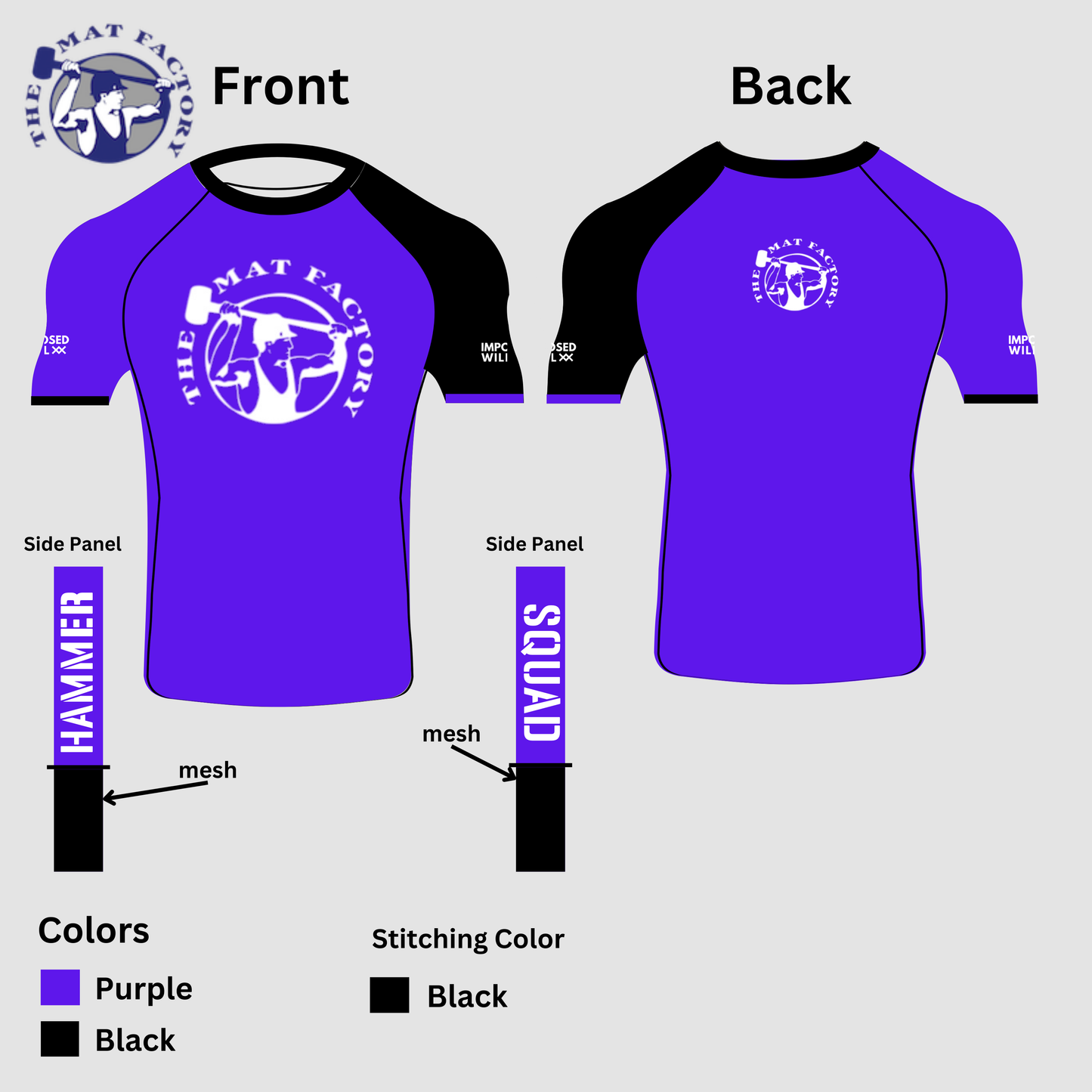 WOMENS Mat Factory Ranked Rashguard