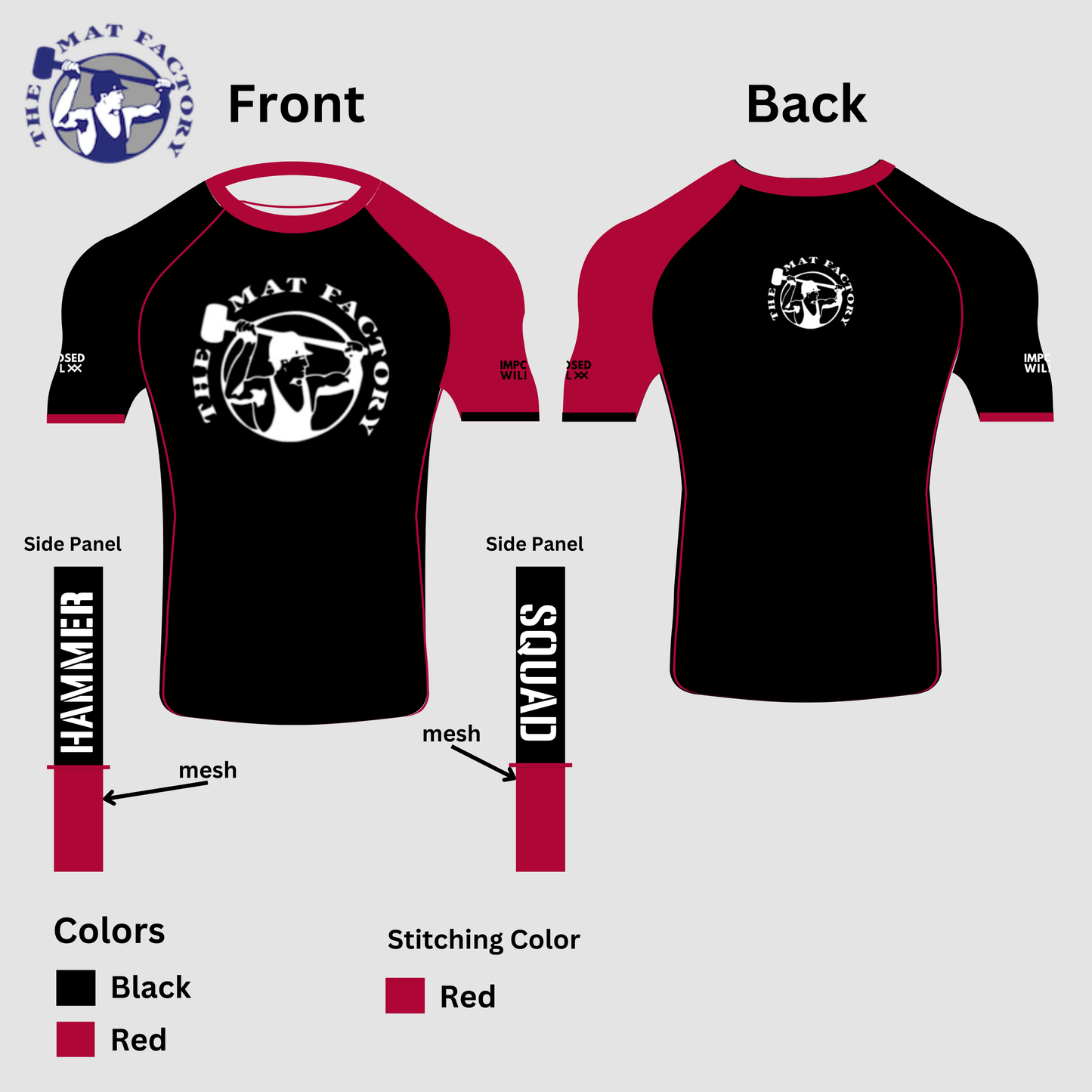 WOMENS Mat Factory Ranked Rashguard