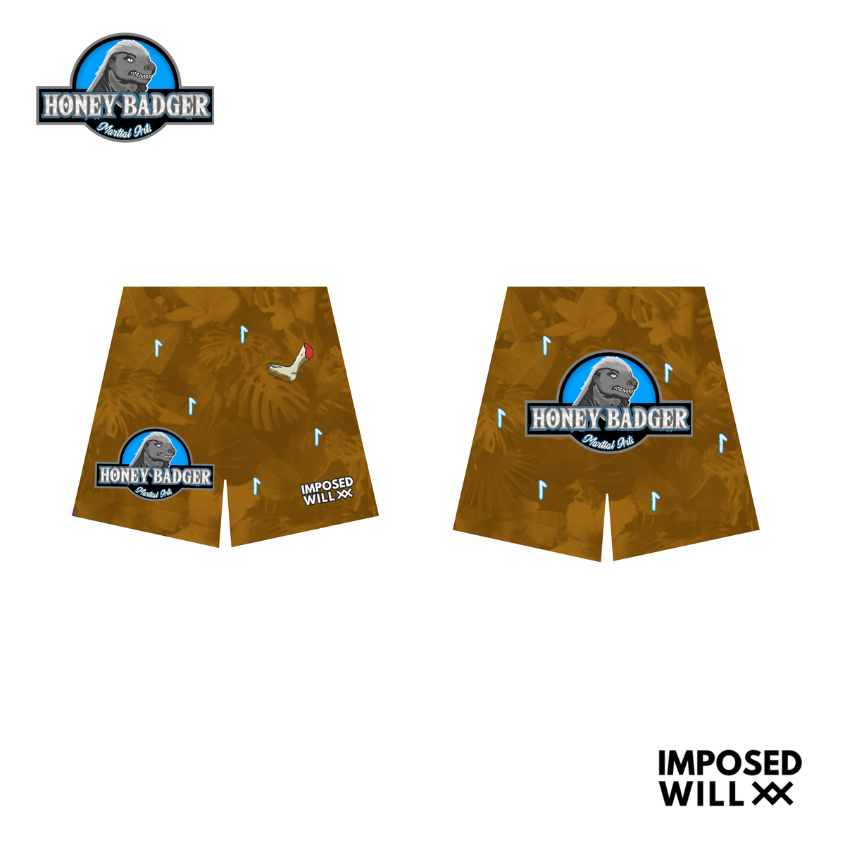 MENS/UNISEX HBMA Floral Ranked FreeFlo Shorts