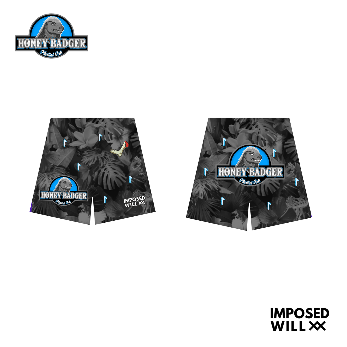 MENS/UNISEX HBMA Floral Ranked FreeFlo Shorts