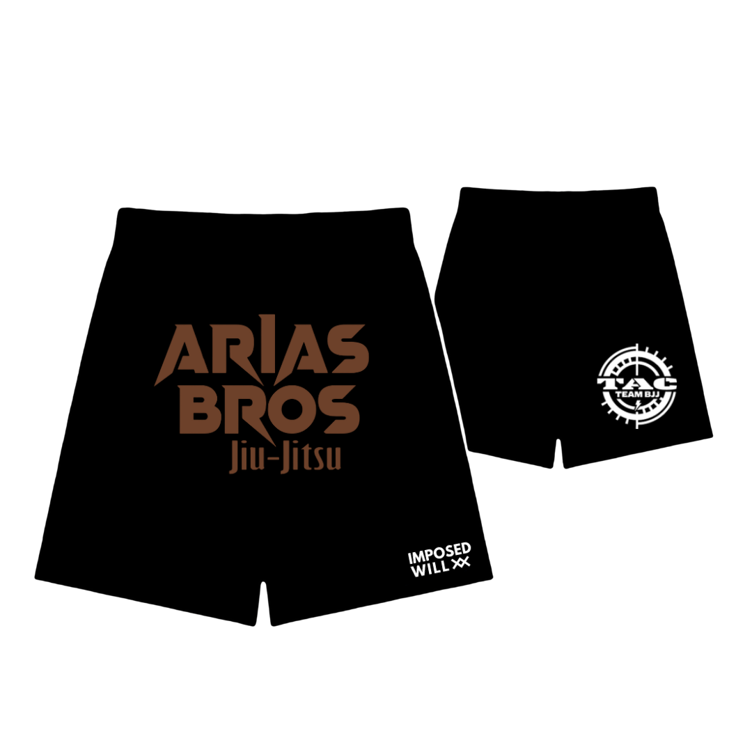 MENS/UNISEX Arias Bros Jiu Jitsu Ranked Shorts