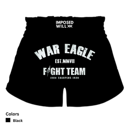 WOMENS War Eagle Fight Team Thai Shorts