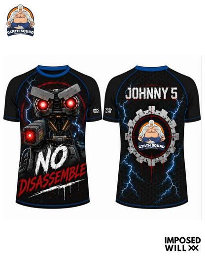 MENS/UNISEX GIRTH SQUAD "No Disassemble" Rashguard