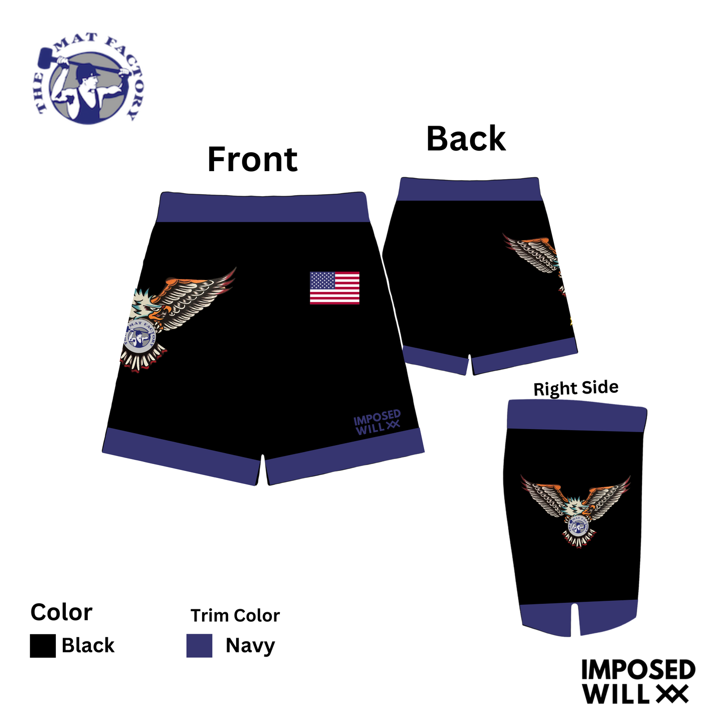 YOUTH Mat Factory "American Freedom" FreeFlo Shorts