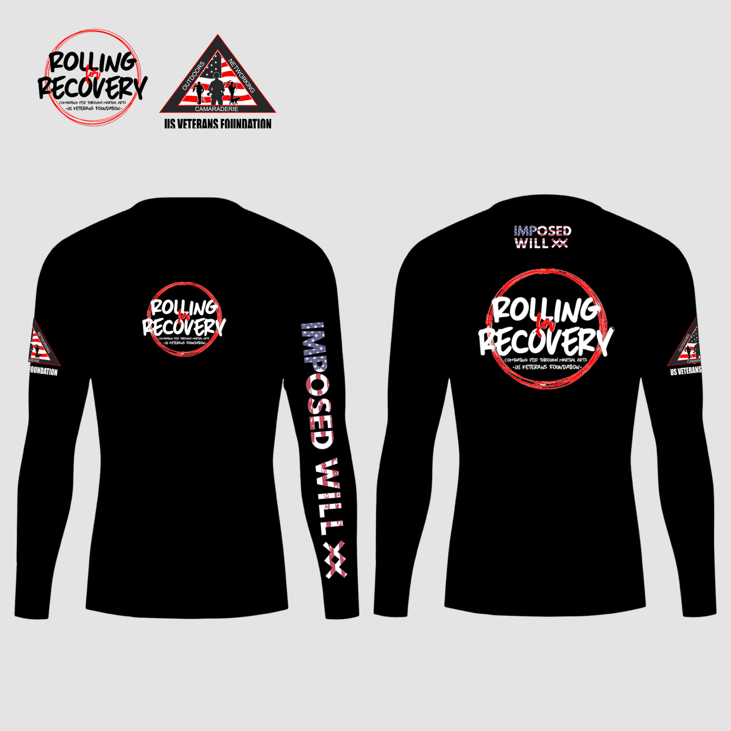 WOMENS Rolling For Recovery Rashguard