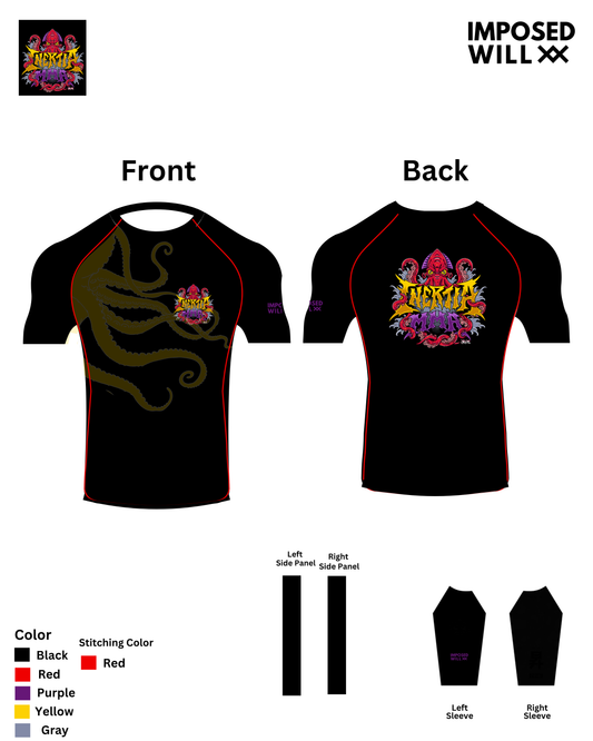 MENS/UNISEX Inertia MMA Team Rashguard