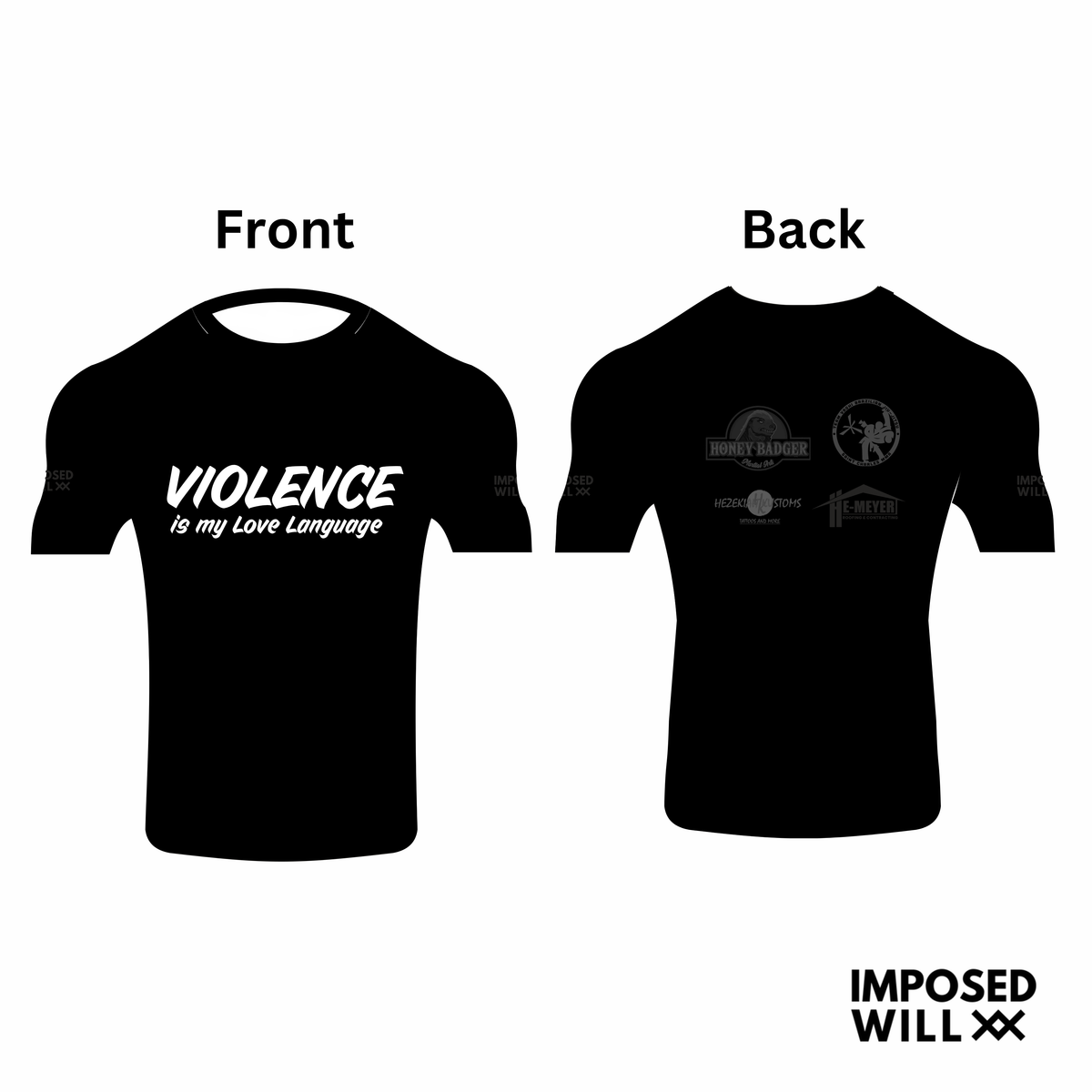 MENS/UNISEX HBMA "Love Language" Rashguard - Comfort Fit