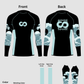 WOMENS Spectrum BJJ Wave Rashguard