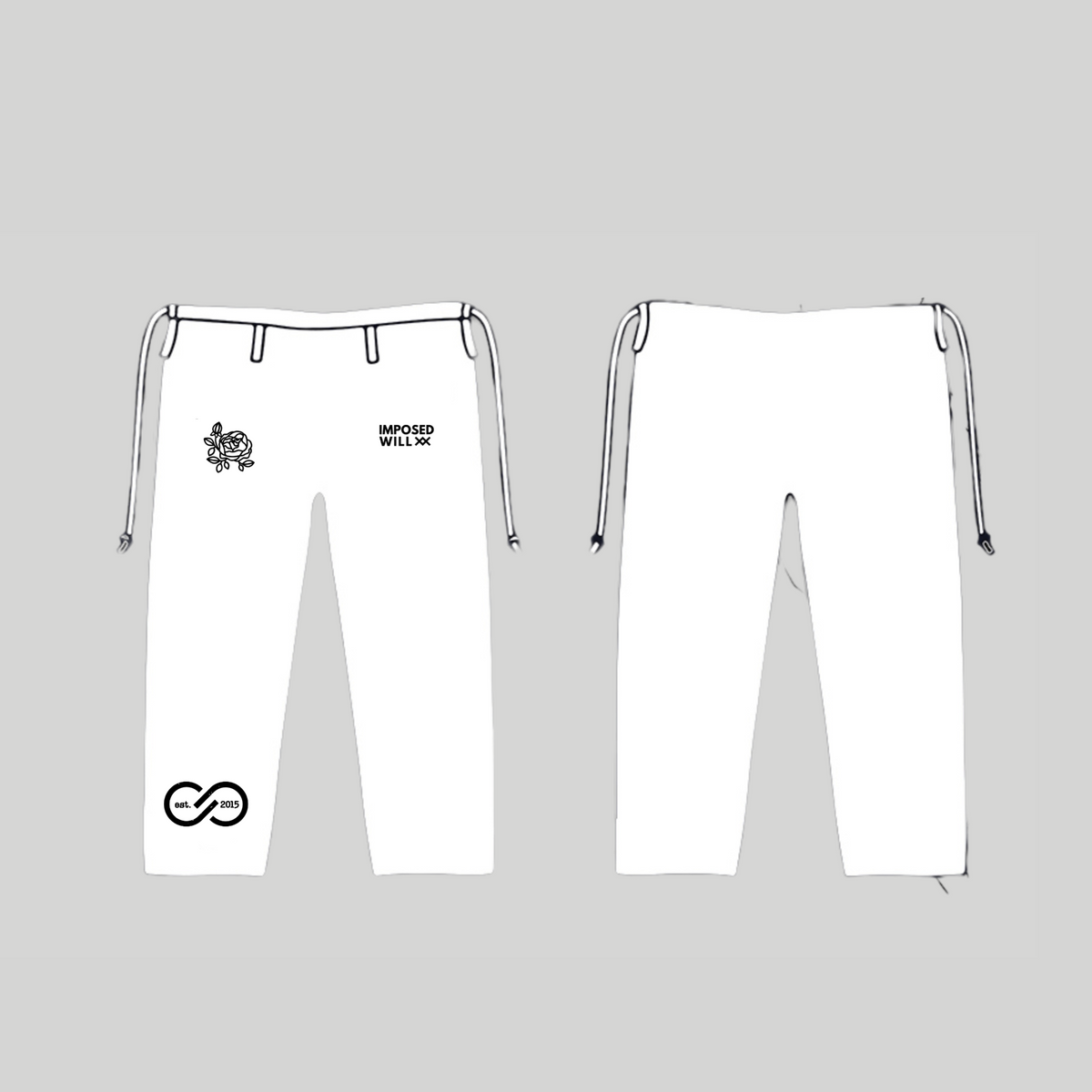 WOMENS Spectrum Jiu Jitsu GI PANTS ONLY