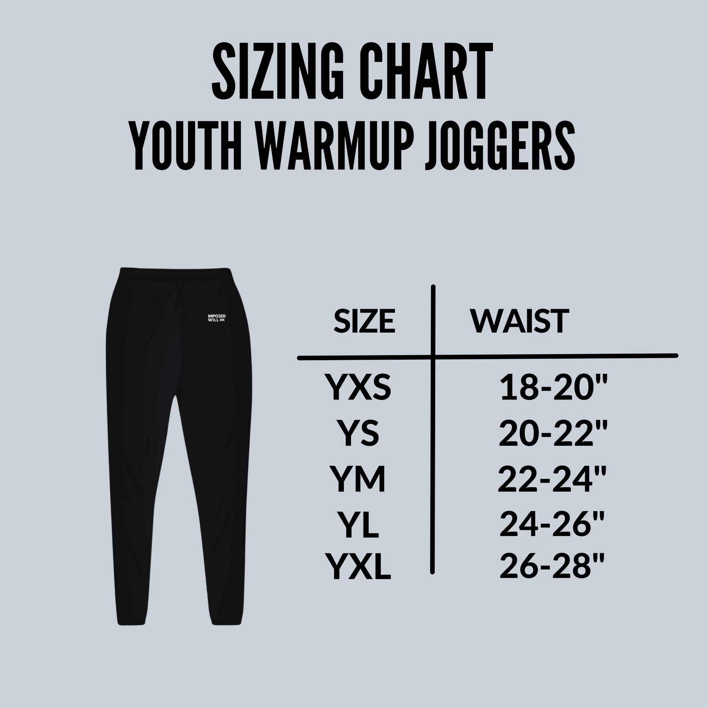YOUTH Groundswell MMA Warm Up Joggers