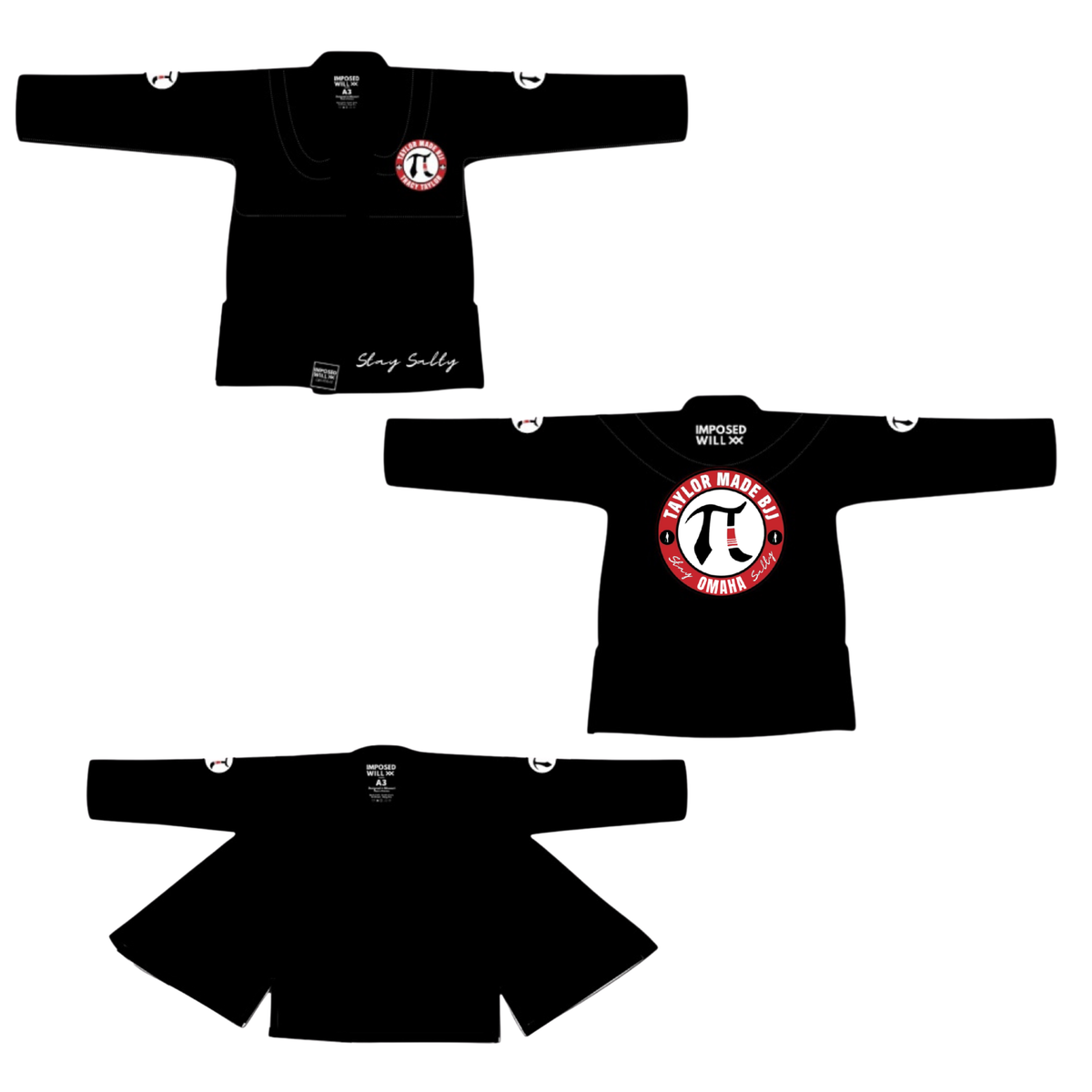 WOMENS Taylor Made BJJ TOP ONLY