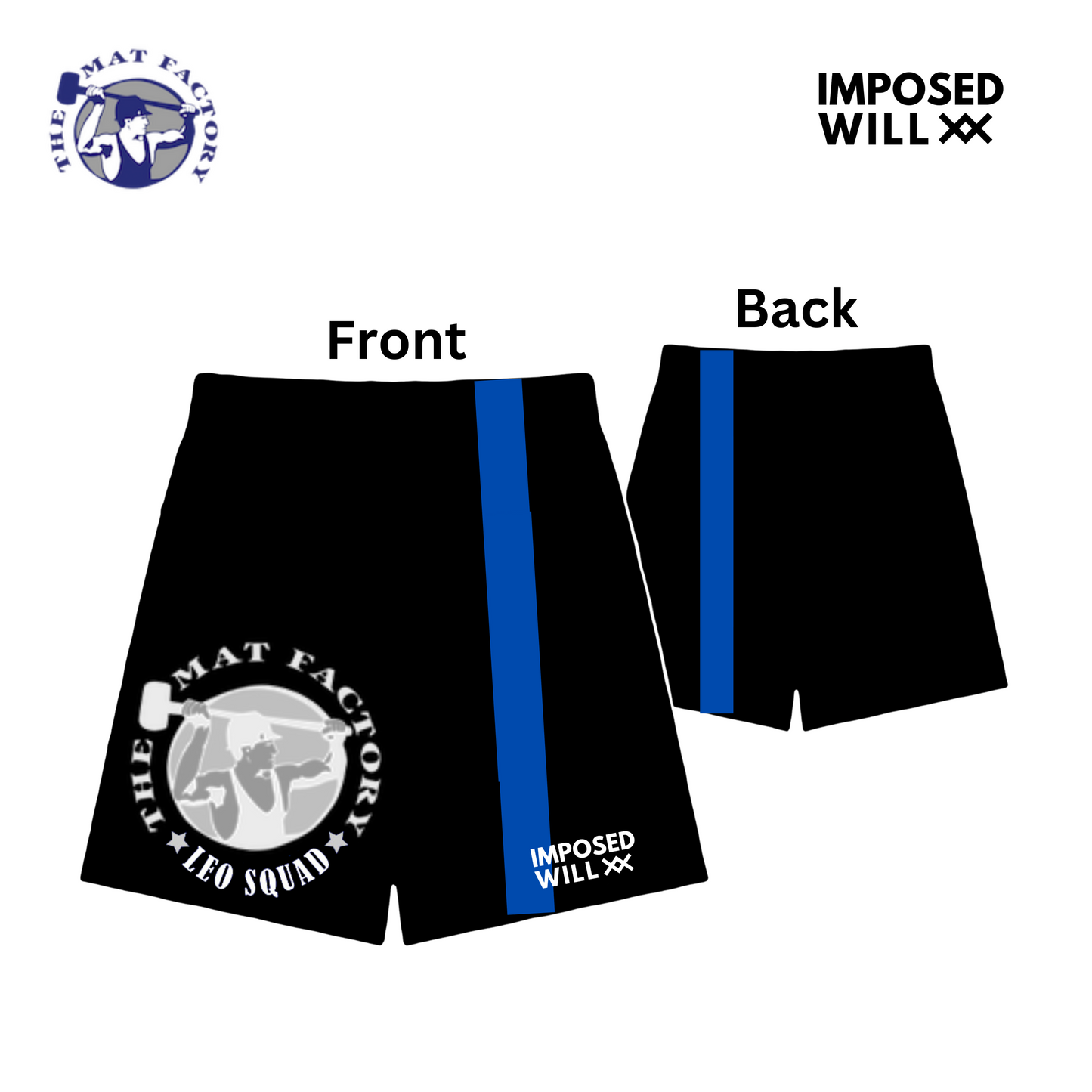 MENS/UNISEX Mat Factory LEO SQUAD FreeFlo Shorts