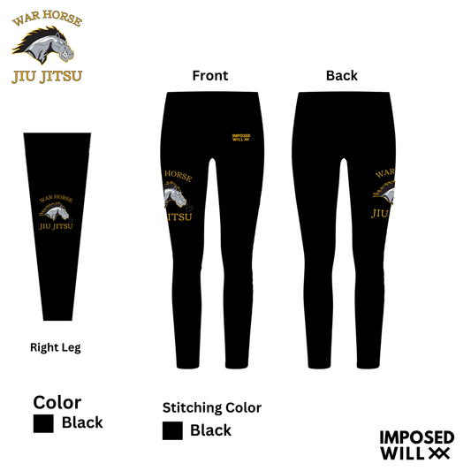 WOMENS War Horse Jiu Jitsu Spats