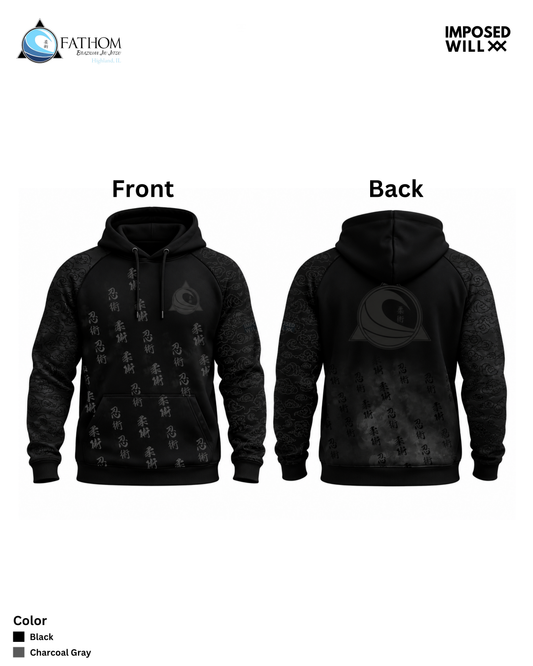 WOMENS Fathom BJJ NINJA Warmup Hoodie