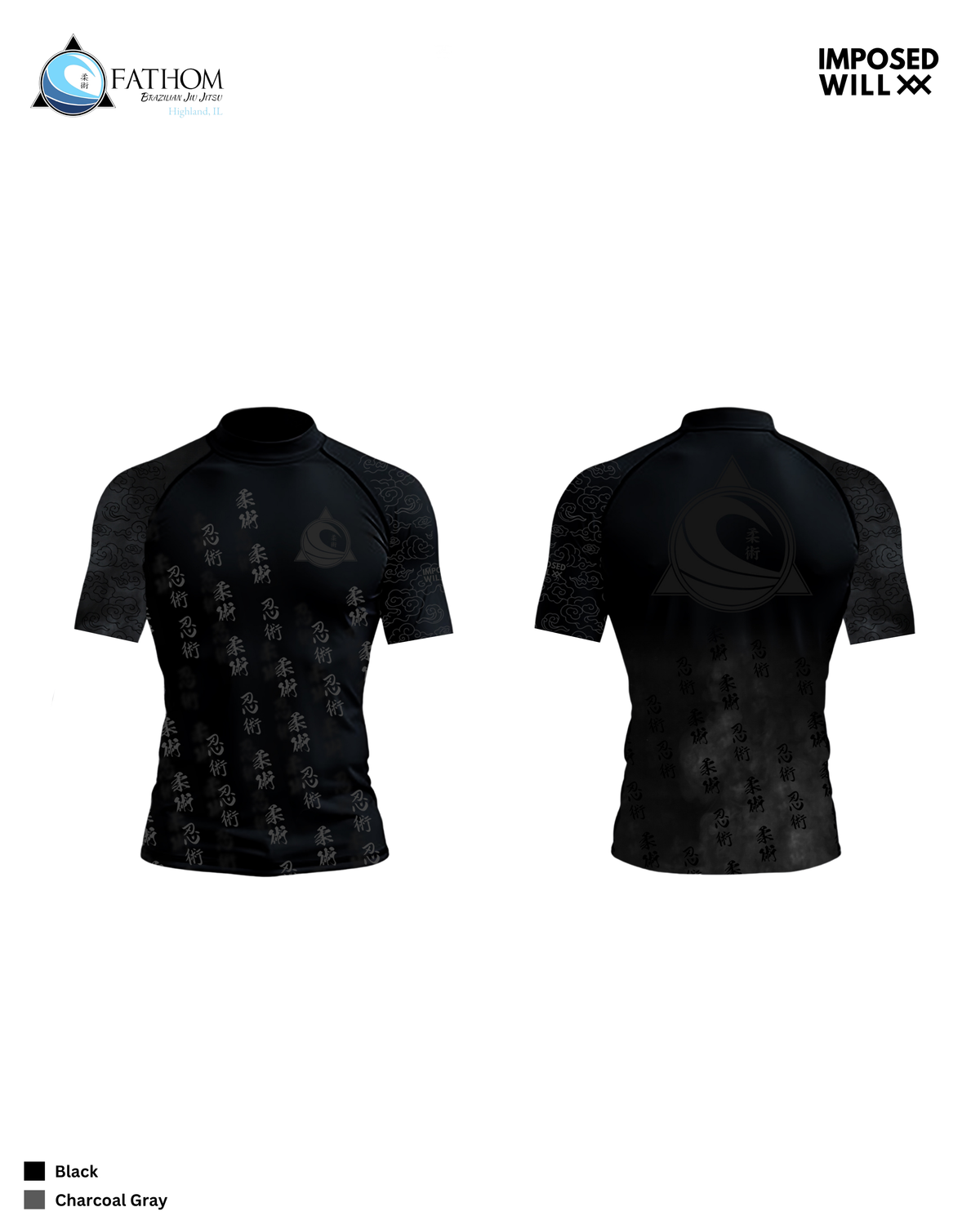 WOMENS Fathom BJJ NINJA Rashguard